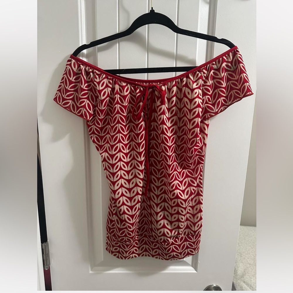 Red y2k top